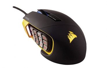Corsair Scimitar silent gaming mouse with programmable buttons