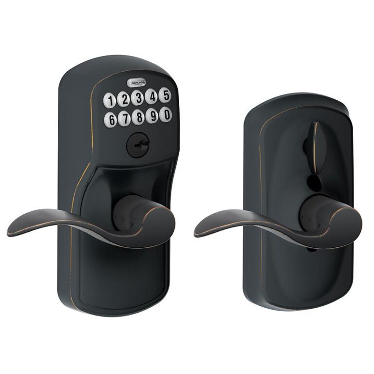 How to open schlage lock without key?