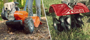 garden tractor tiller and cultivator
